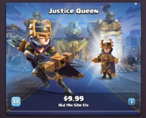اسکین Justic Queen