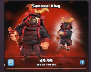 اسکین Samurai King