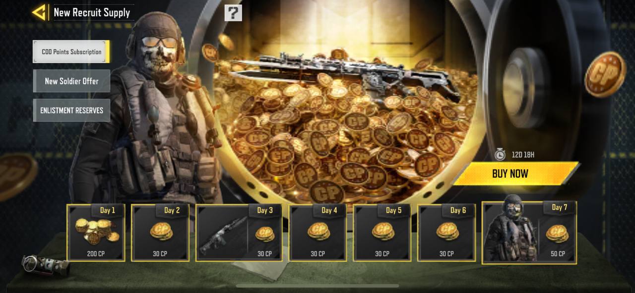 خرید آفر Cod Point Subscription کالاف دیوتی