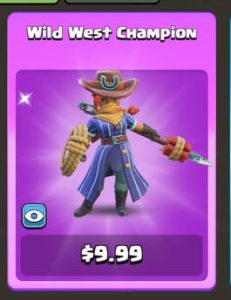 اسکین Wild West Champion