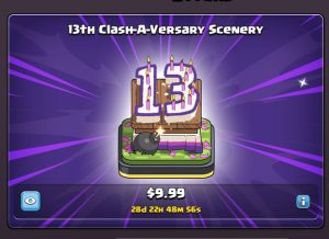منظره 13th Clash-A-Versary Scenery