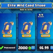 خرید آفر کارت وایلد الیت Elite Wild Card store کلش رویال