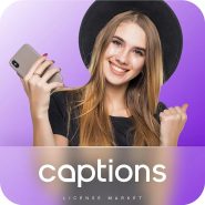 خرید اکانت Captions کپشنز پرمیوم