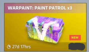 ⭐️ WARPAINT: PAIN PATROL X3