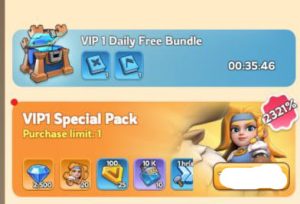 ⭐️ VIP1 Special Pack
