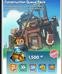 ⭐️ Construction Queen Pack