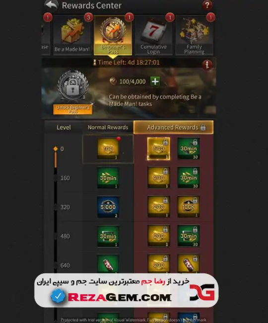 خرید پس مافیا بزرگ | The Grand Mafia Beginner Pass