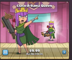 اسکین Clash-A-Rama Queen