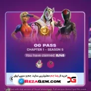 خرید اجی پس فورتنایت موبایل (Fortnite Mobile OG Pass)