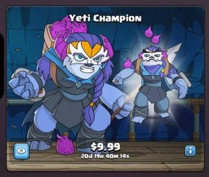 اسکین Yeti Champion
