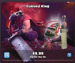 اسکین Cursed King