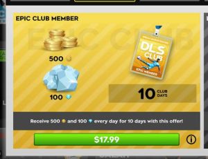 💎 Epic Club Member 18$