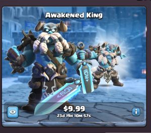 اسکین Awakened King