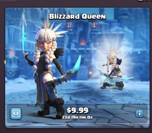 اسکین Blizard QUEEN