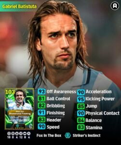 ⭐️ Starter set: Batistuta